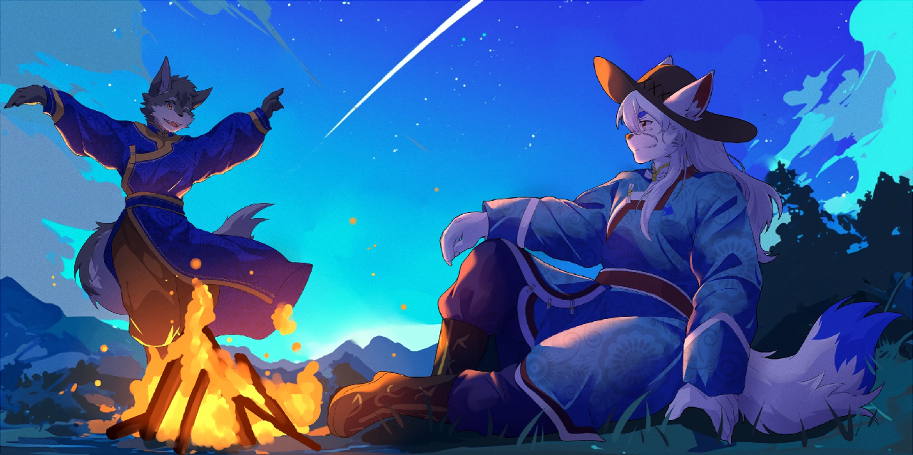 兽灵狂潮 火舞之夜 展会封面-Furry百科