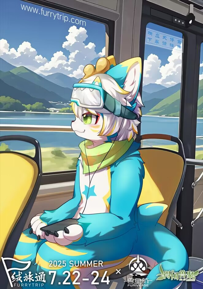 第四届（2025夏季绒旅通） 展会封面-Furry百科
