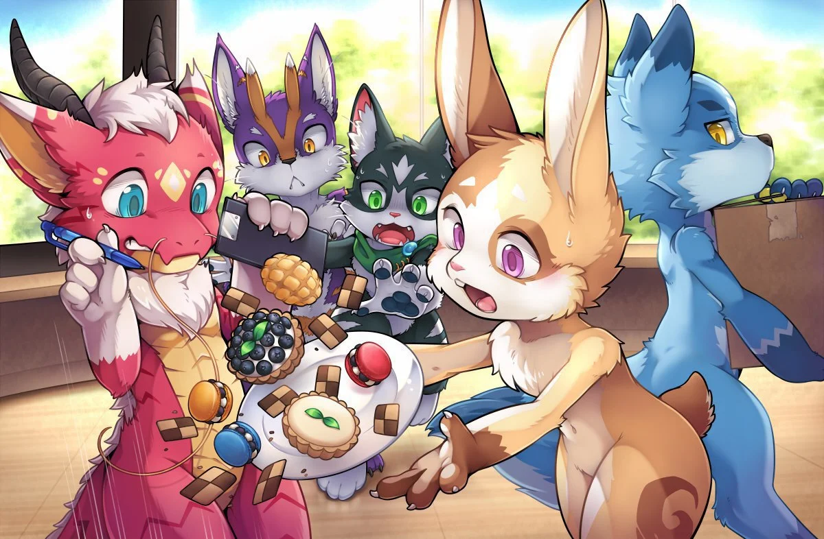 春之茶會 宣传图集 1-Furry百科
