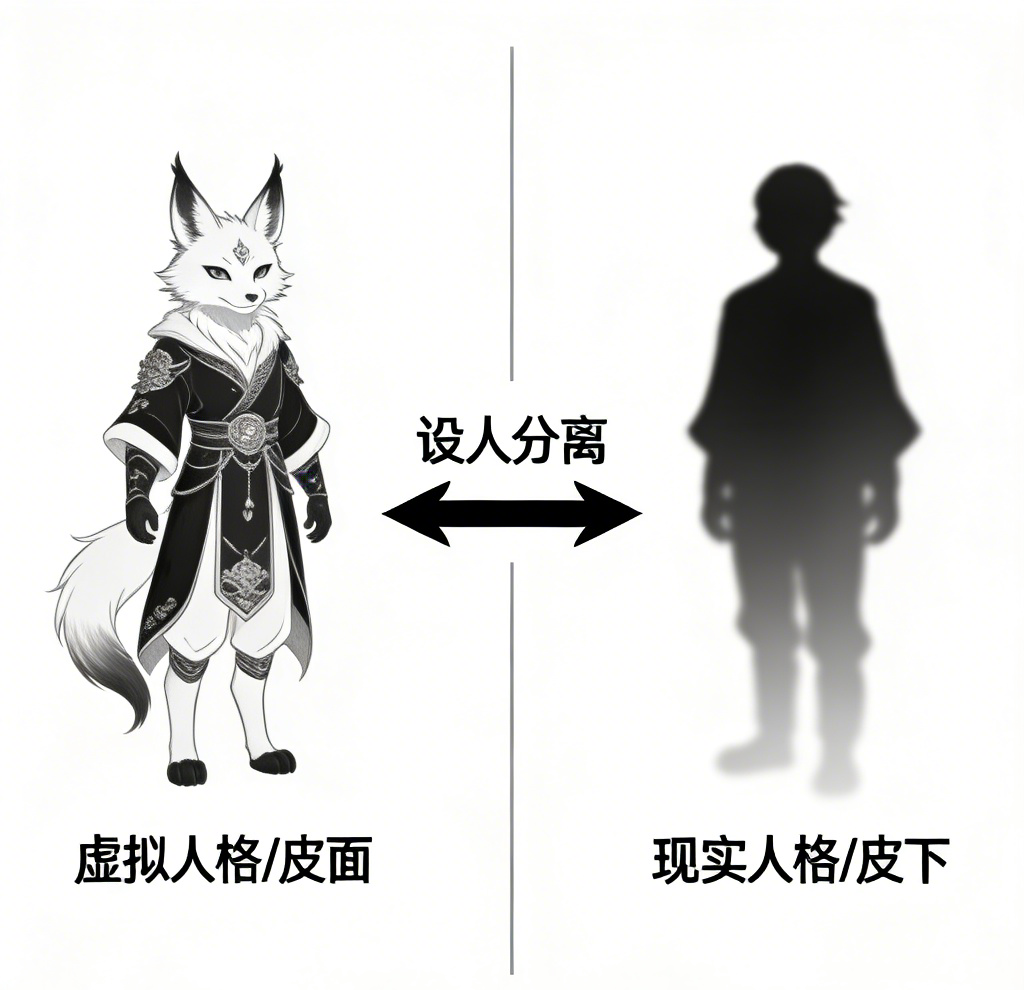 设人分离概念示意图