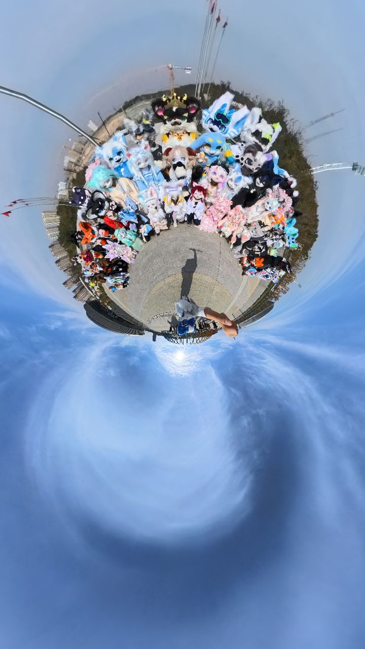 漫展组织合影